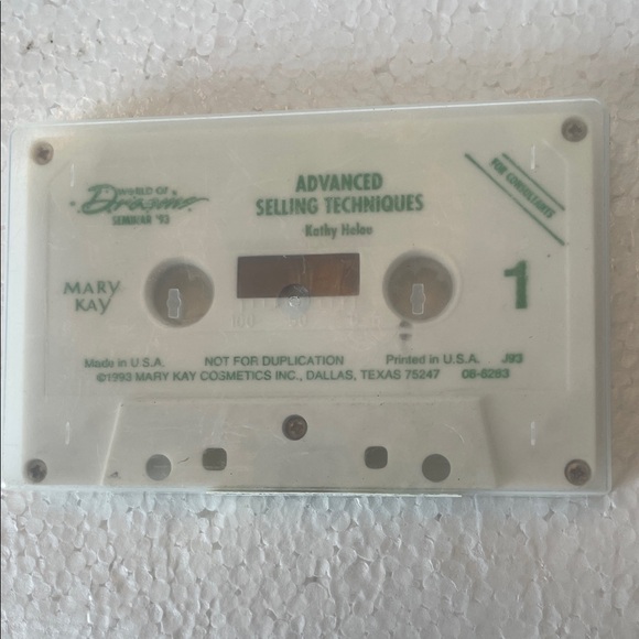 Mary Kay Cassette Tapes the world of dreams seminar 93 selling teamwork vintage - Picture 5 of 10